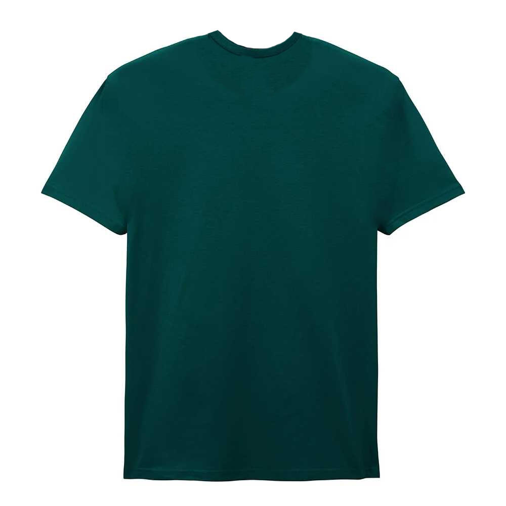 Maglietta Uomo Gildan Softstyle Fan Verde Marino 2/2