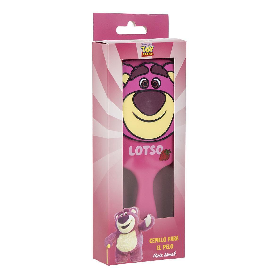 Brosse à cheveux rectangulaire Lotso de Toy Story pour enfants, en plastique 2/4