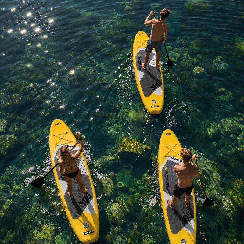 Supboard Progressive Explorer 10 – Paddleboard Set Complet Cu Accesorii Incluse