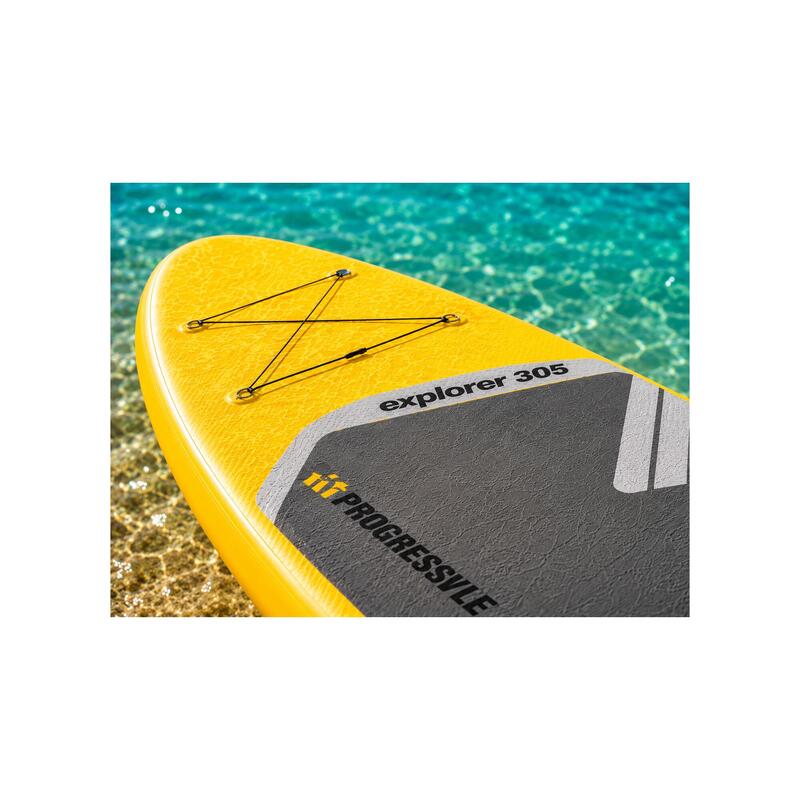 Supboard Progressive Explorer 10 – Paddleboard Set Complet Cu Accesorii Incluse