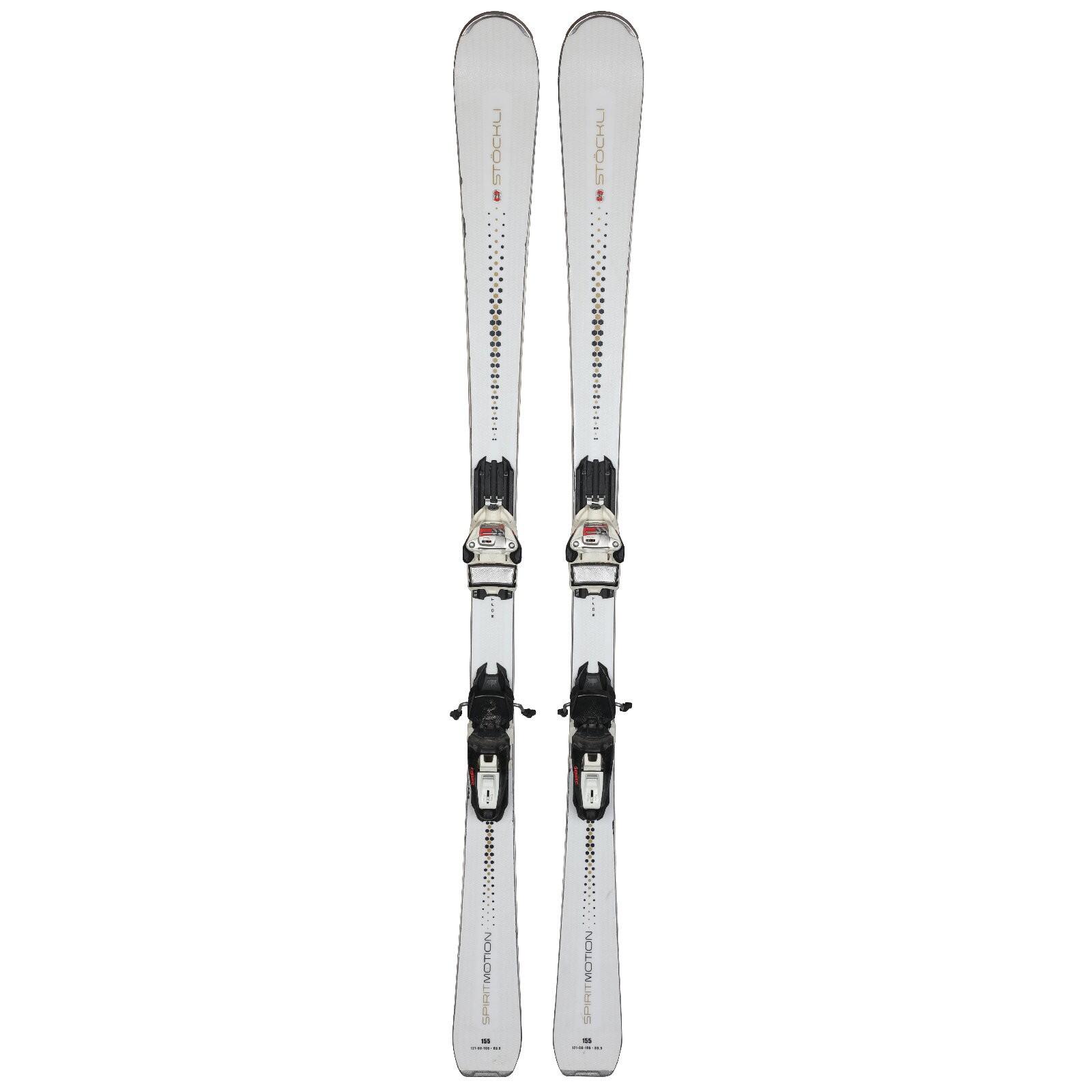 RECONDITIONNE - Ski Stockli Spirit Motion + Fixations 2/4