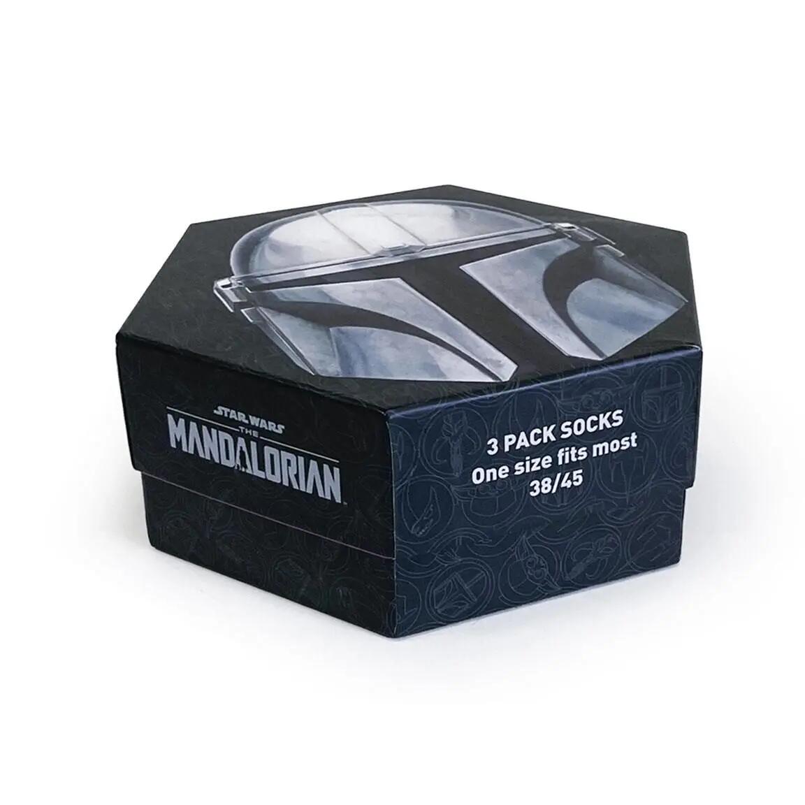 Confezione di calzini da adulto in morbido cotone The Mandalorian - Neri 7/7