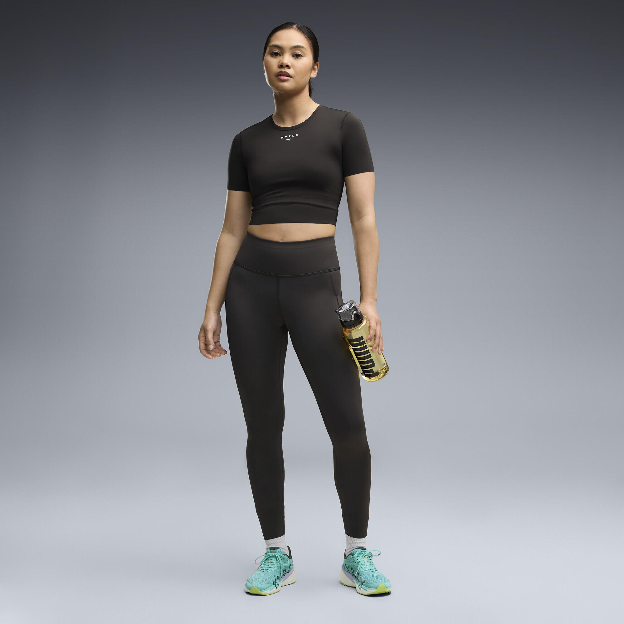 Damska koszulka z krótkim rękawem PUMA x HYROX PWRMODE PUMA 4/5