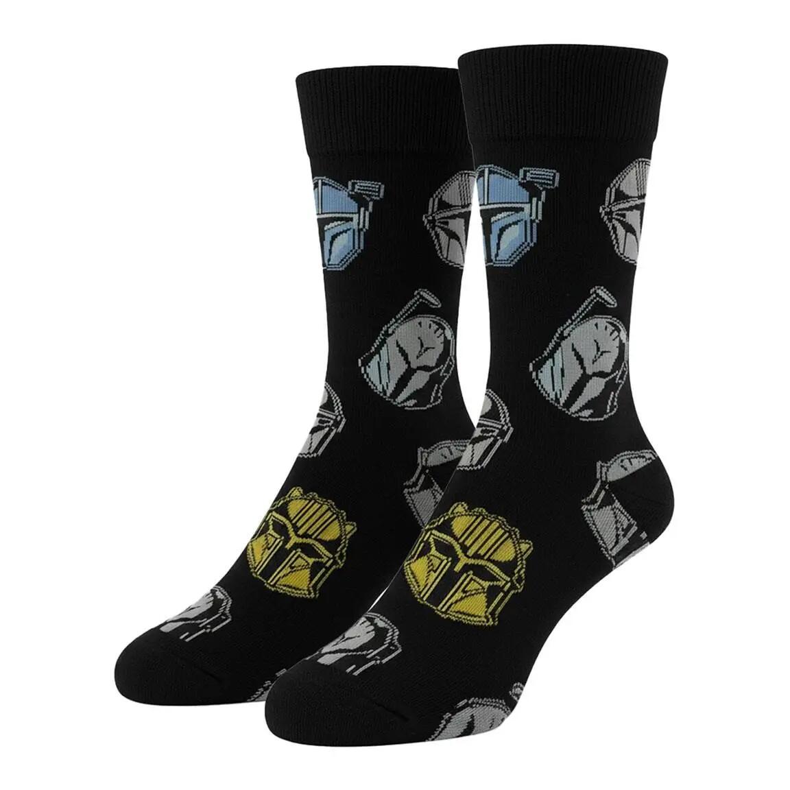 Confezione di calzini da adulto in morbido cotone The Mandalorian - Neri 4/7