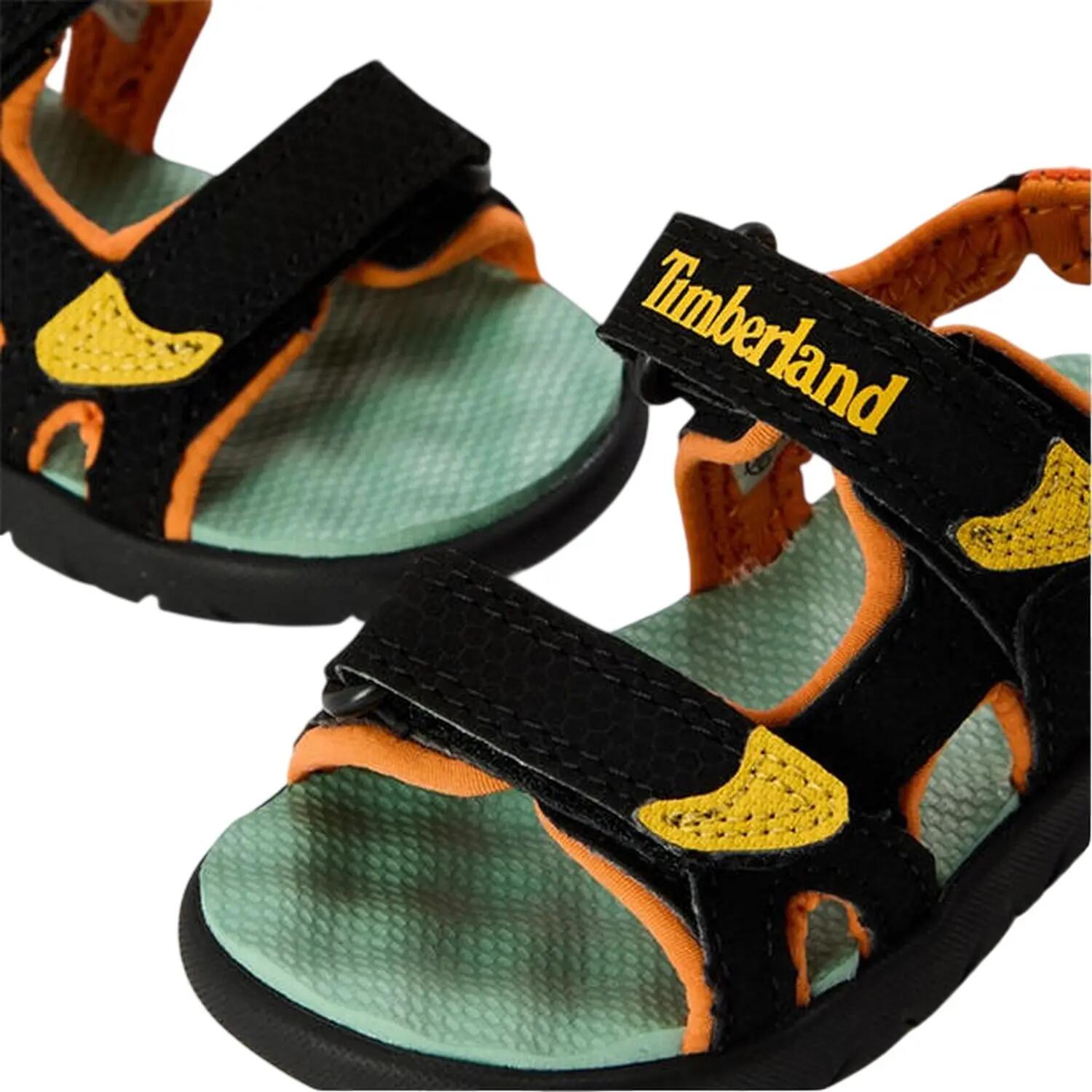 SandaliNeonato Timberland Perkins Row Nero Giallo 4/4