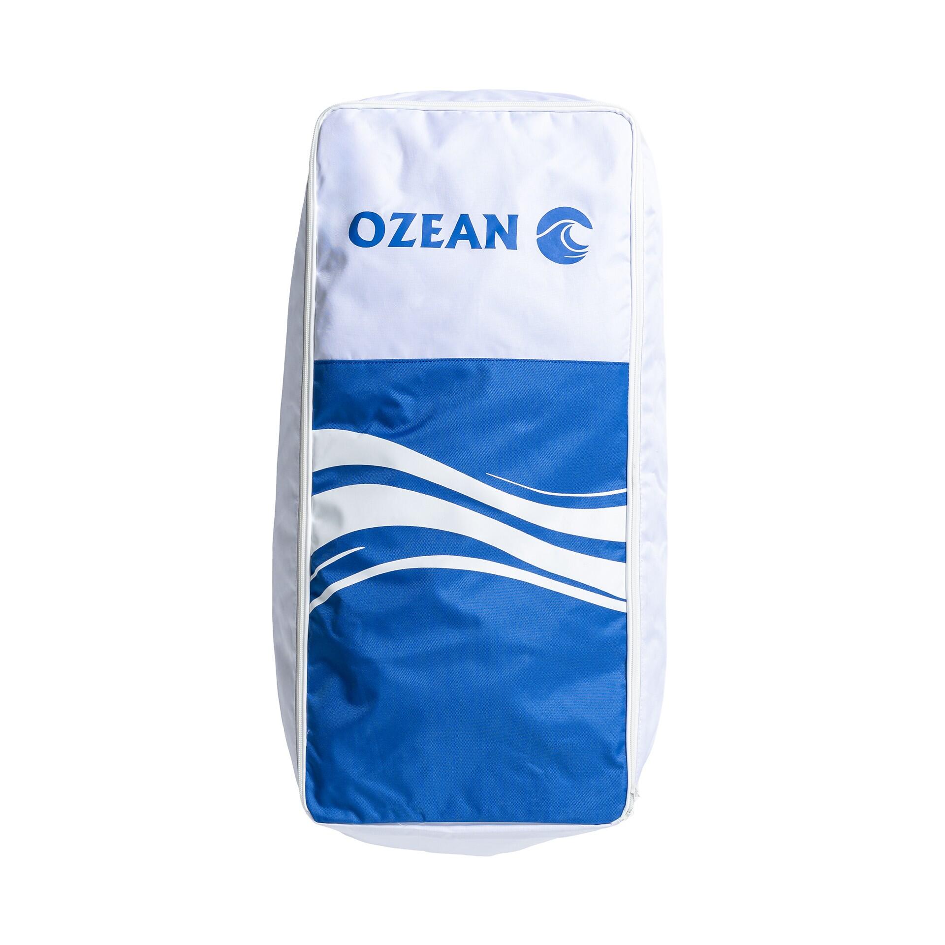 Prancha SUP OZEAN 350 cm insuflável, até 2 pessoas, com 11 acessórios, Azul 6/8
