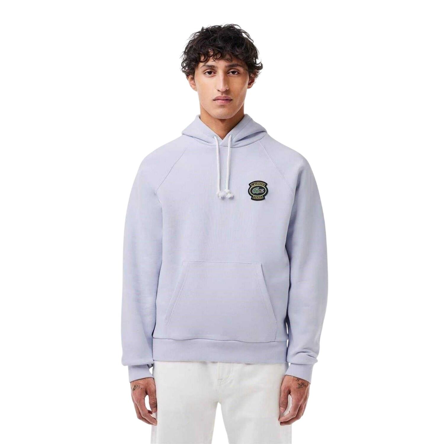 Sweat À Capuche Motif/style Logo HERITAGE Homme (Bleu) 4/4