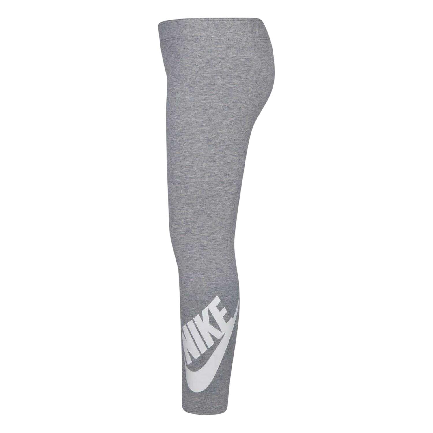 Legging JUST DO IT Fille (Gris Foncé Chiné) 4/4