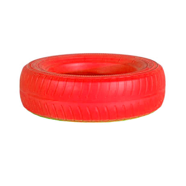 Anvelopă din plastic - roșu
