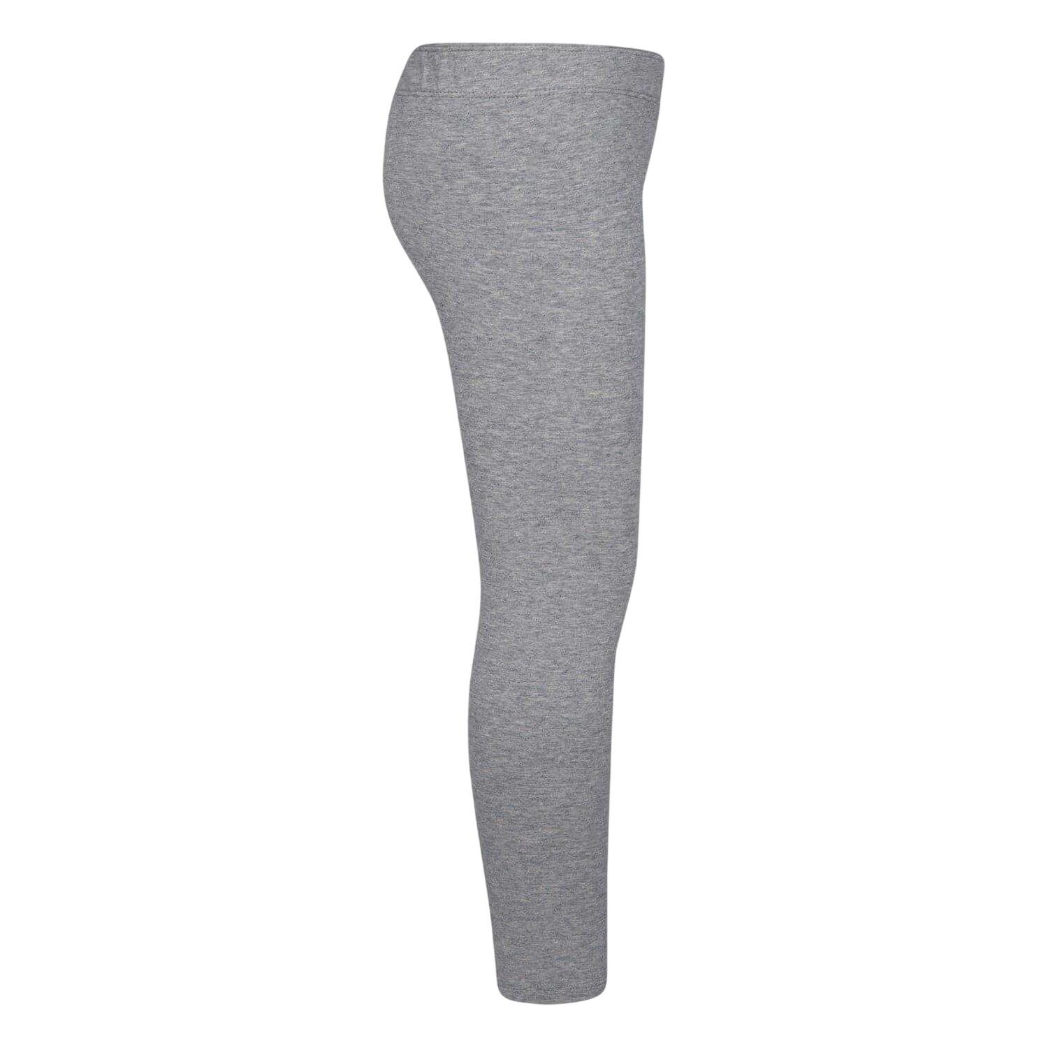 Legging JUST DO IT Fille (Gris Foncé Chiné) 3/4
