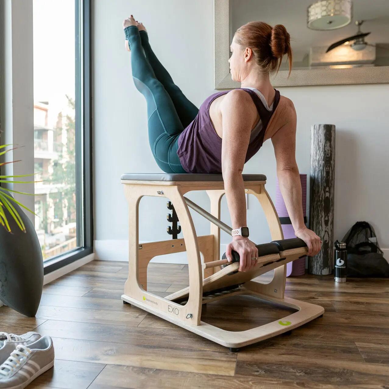 Chaise Pilates Compacte Résistance à Ressorts EXO Chair Split Pedal 2/2