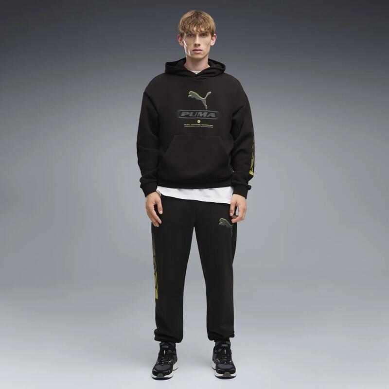 Hanorac PUMA Sport Boxy Graphic Fleece pentru bărbați PUMA