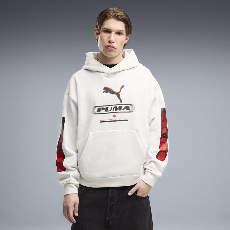 Hanorac PUMA Sport Boxy Graphic Fleece pentru bărbați PUMA