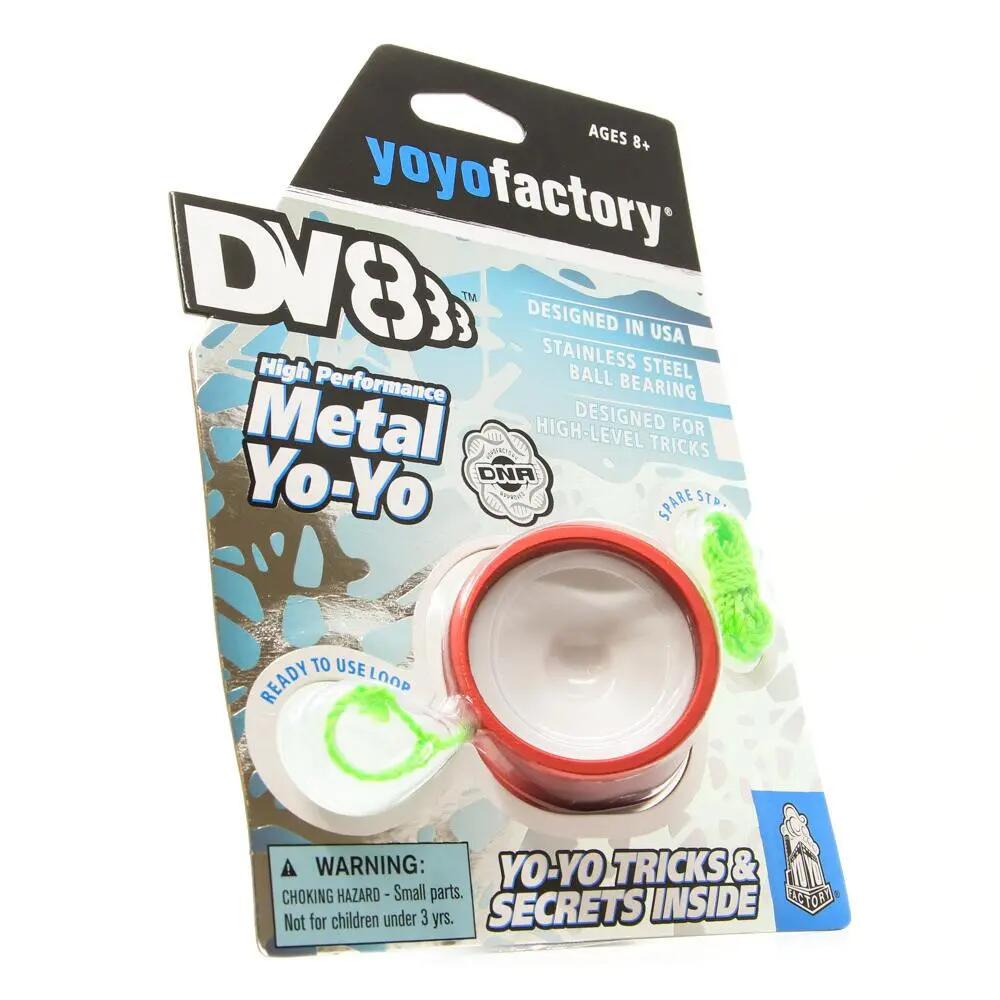 DV888 piros fém yo-yo haladó játékosoknak 3/3