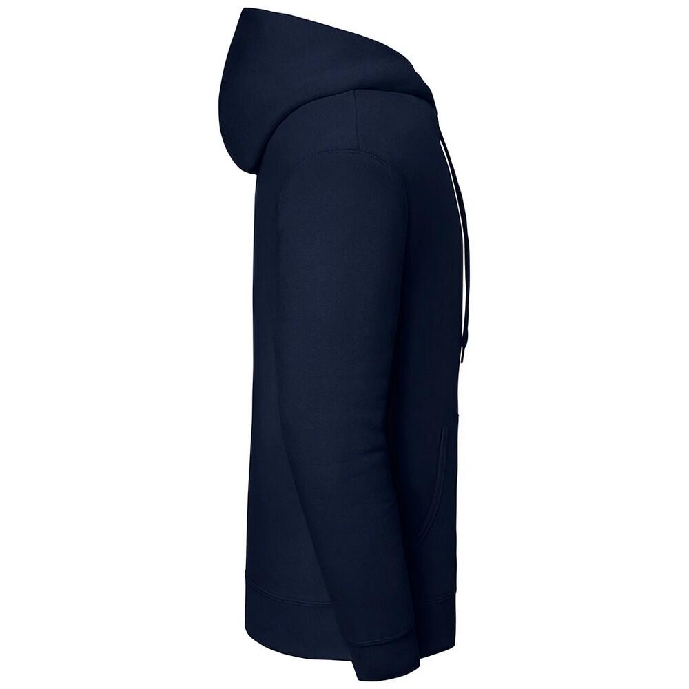Mens Iconic Premium Hoodie (Deep Navy) 3/3
