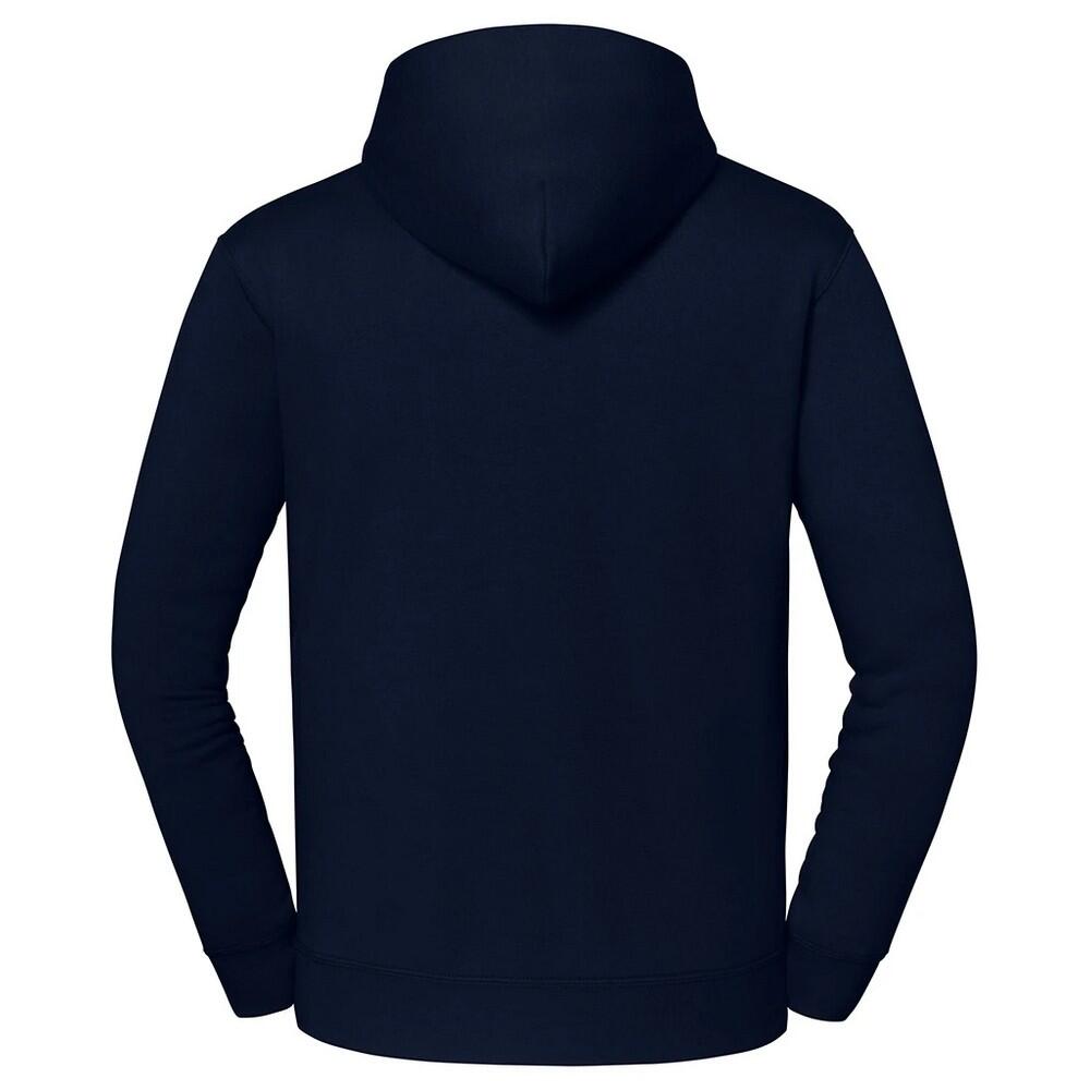 Mens Iconic Premium Hoodie (Deep Navy) 2/3