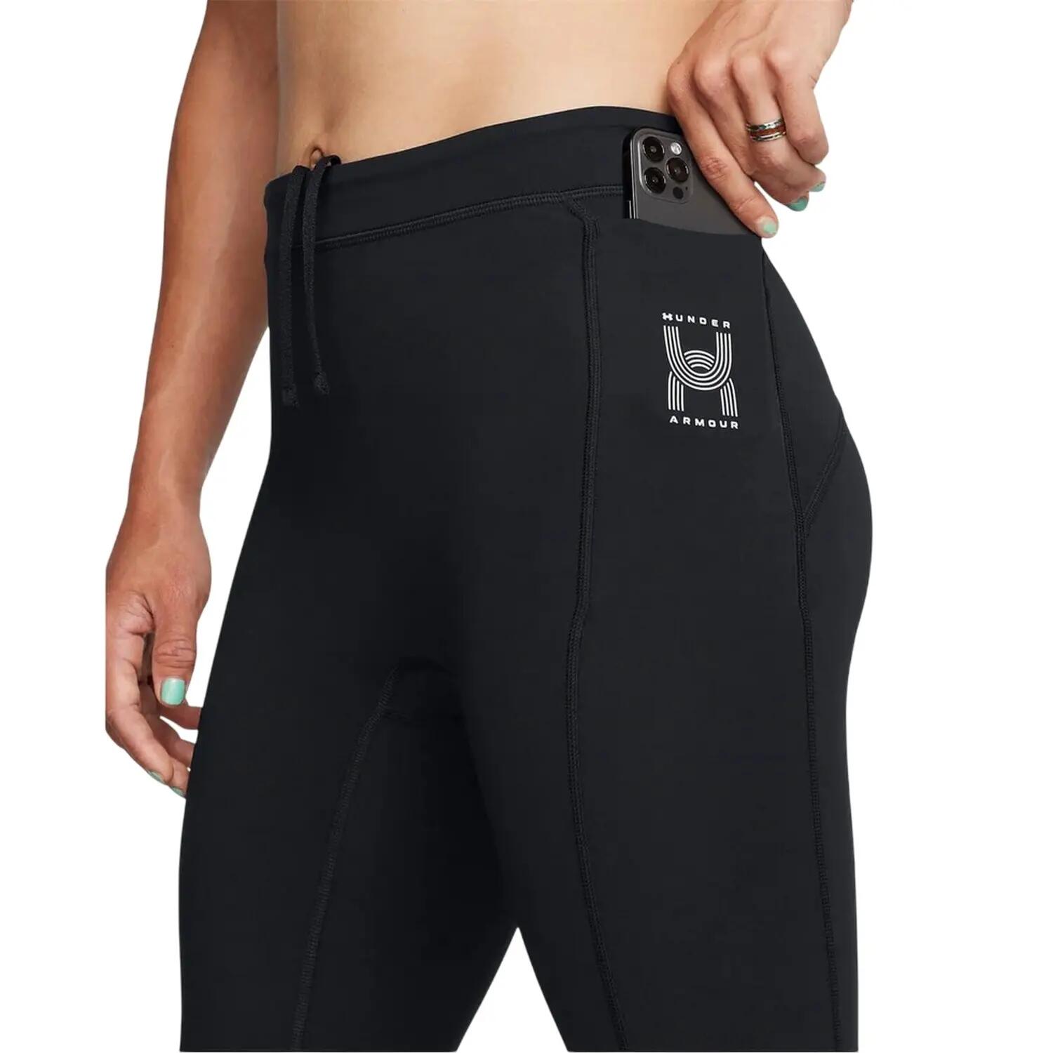 Legging RUN ANYWHERE Femme (Noir Chiné) 6/7