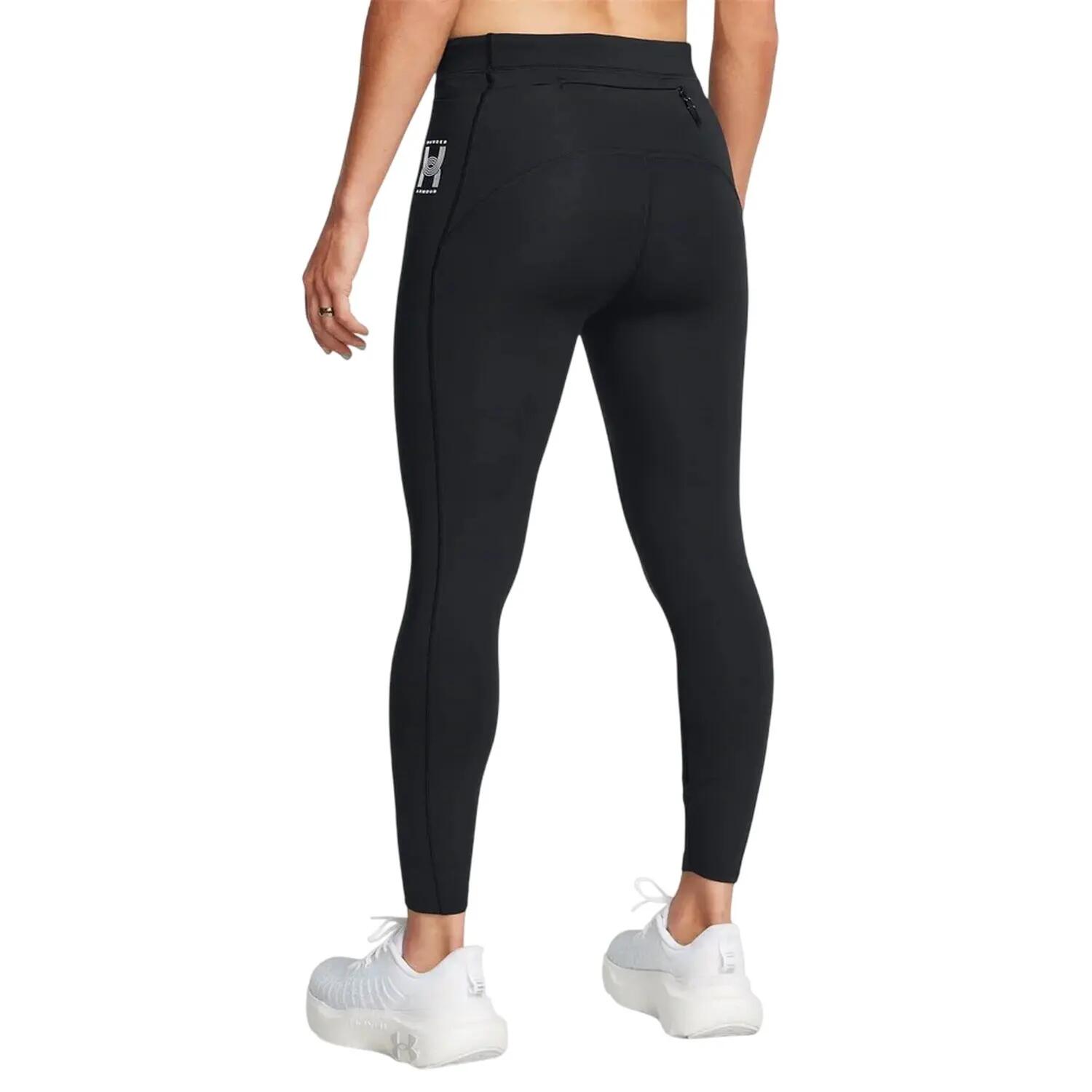 Legging RUN ANYWHERE Femme (Noir Chiné) 3/7