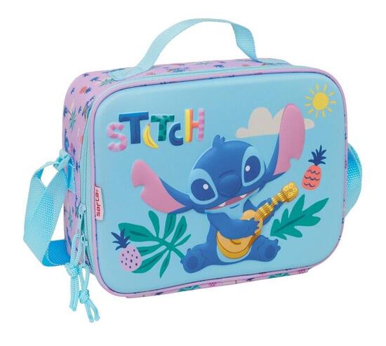 Sac isotherme Stitch pour enfants avec bandoulière réglable et doublure