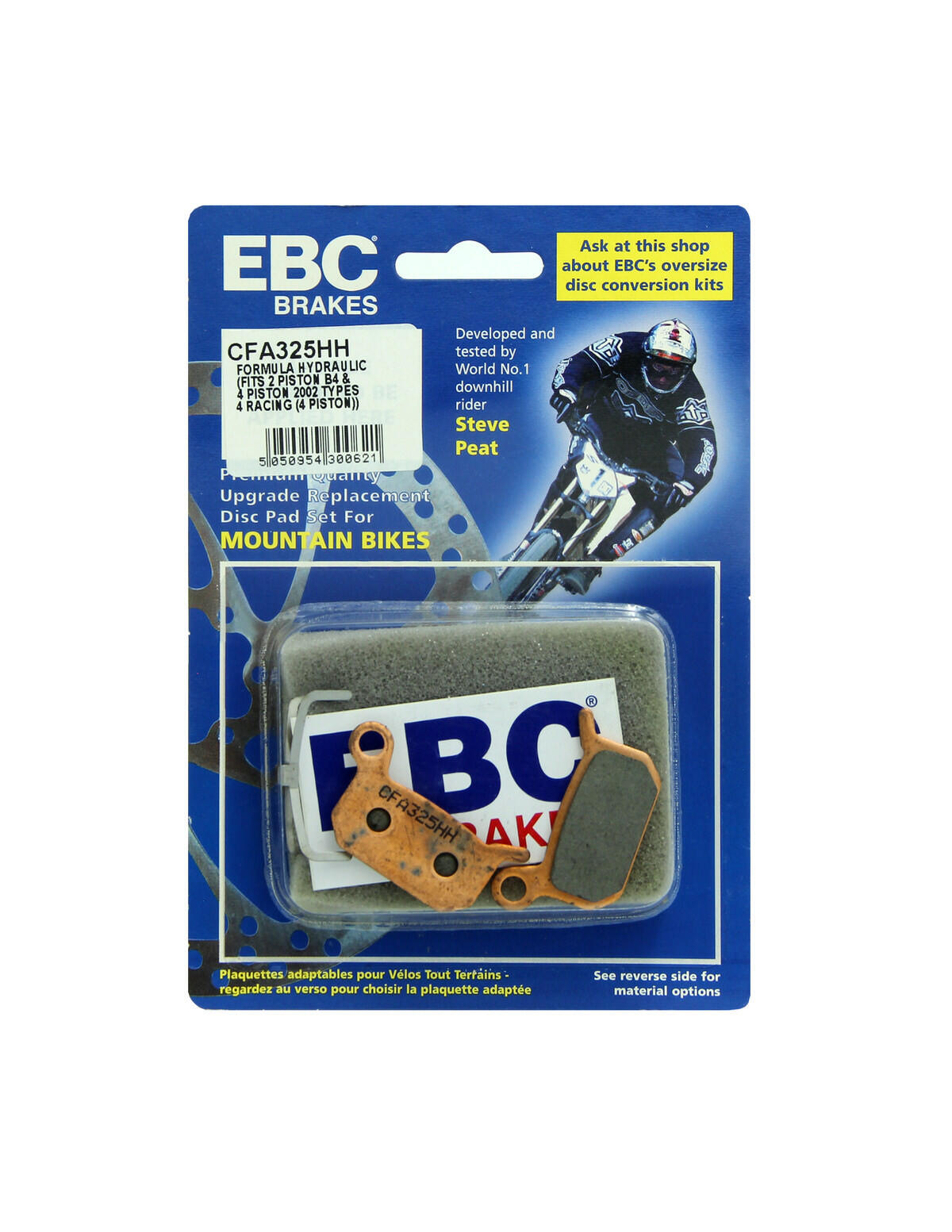 CFA325HH - Klocki hamulcowe rowerowe (spiekane) EBC Brakes 2/2