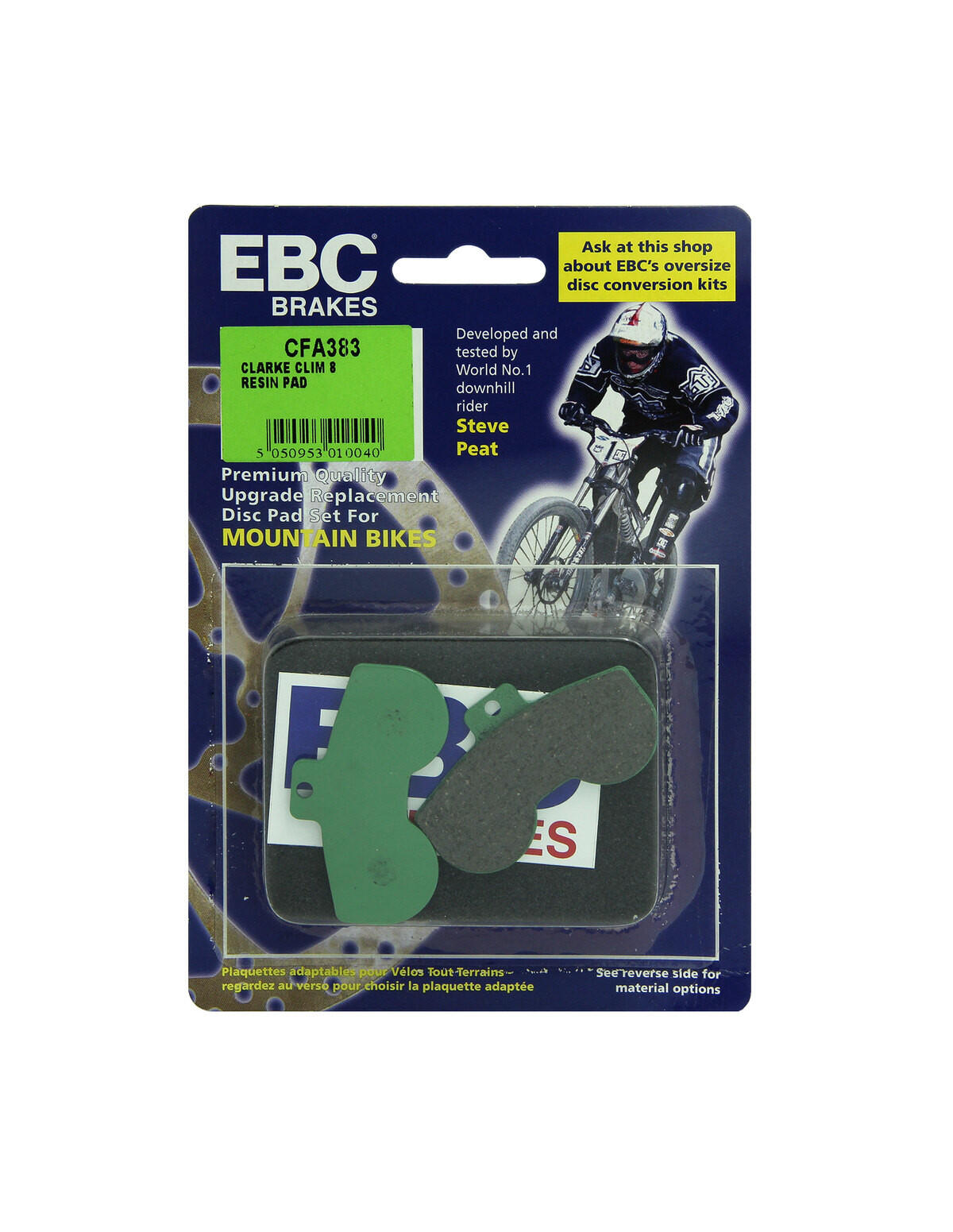 CFA383 - Klocki hamulcowe rowerowe (organiczne) EBC Brakes 2/2