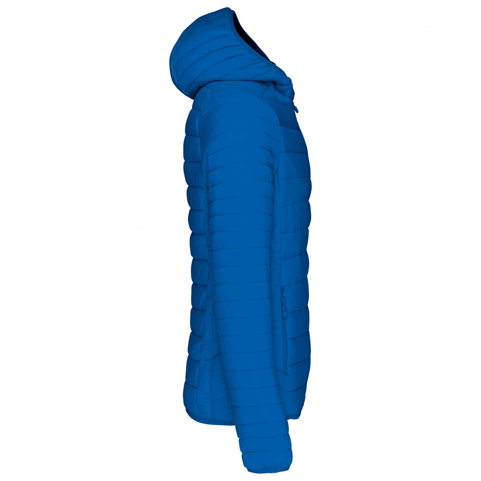 Steppjacke mit Kapuze für Herren Helles Königsblau 3/3