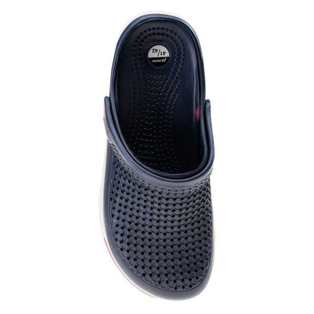 Zuecos Jeremi Diseño Agujeros Pequeños para Hombre Azul Marino 4/4