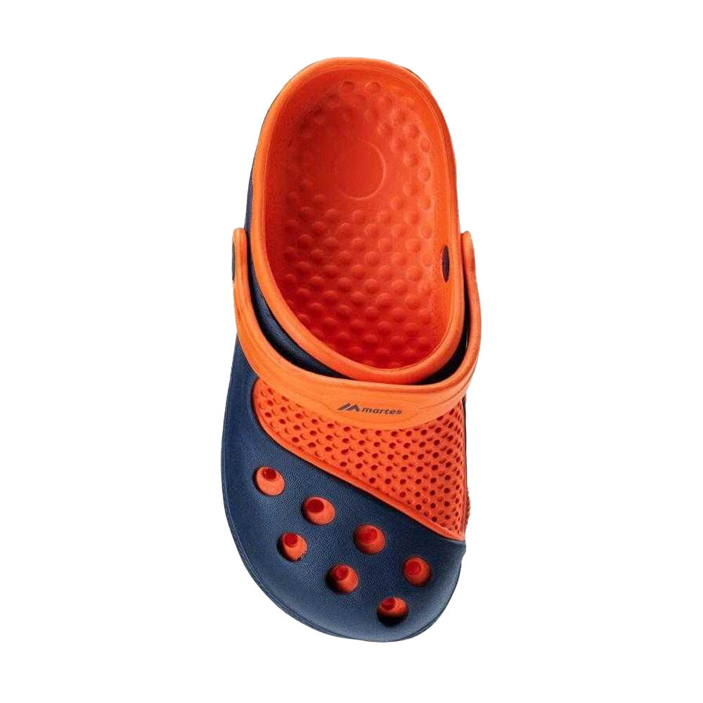 Zoccoli Blocchi Di ColoreBambini Martes Jermos Blu Navy Arancio 4/5