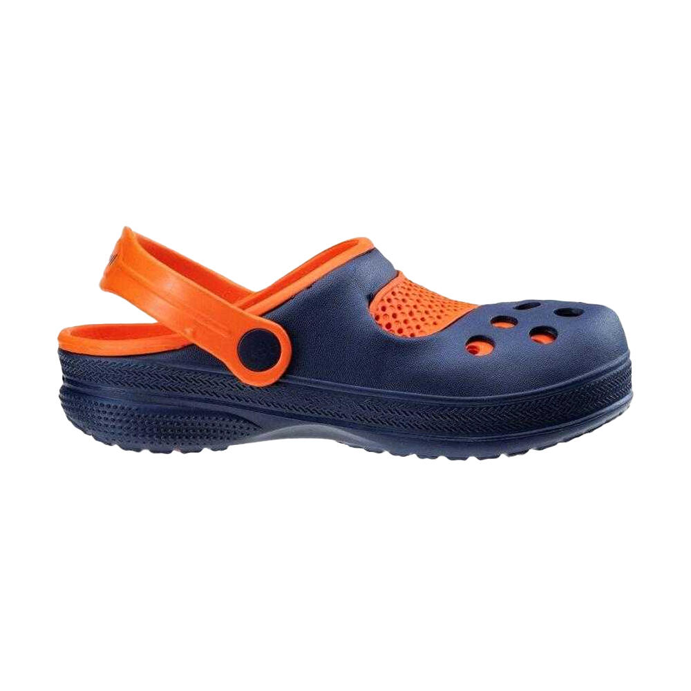 Zoccoli Blocchi Di ColoreBambini Martes Jermos Blu Navy Arancio 3/5