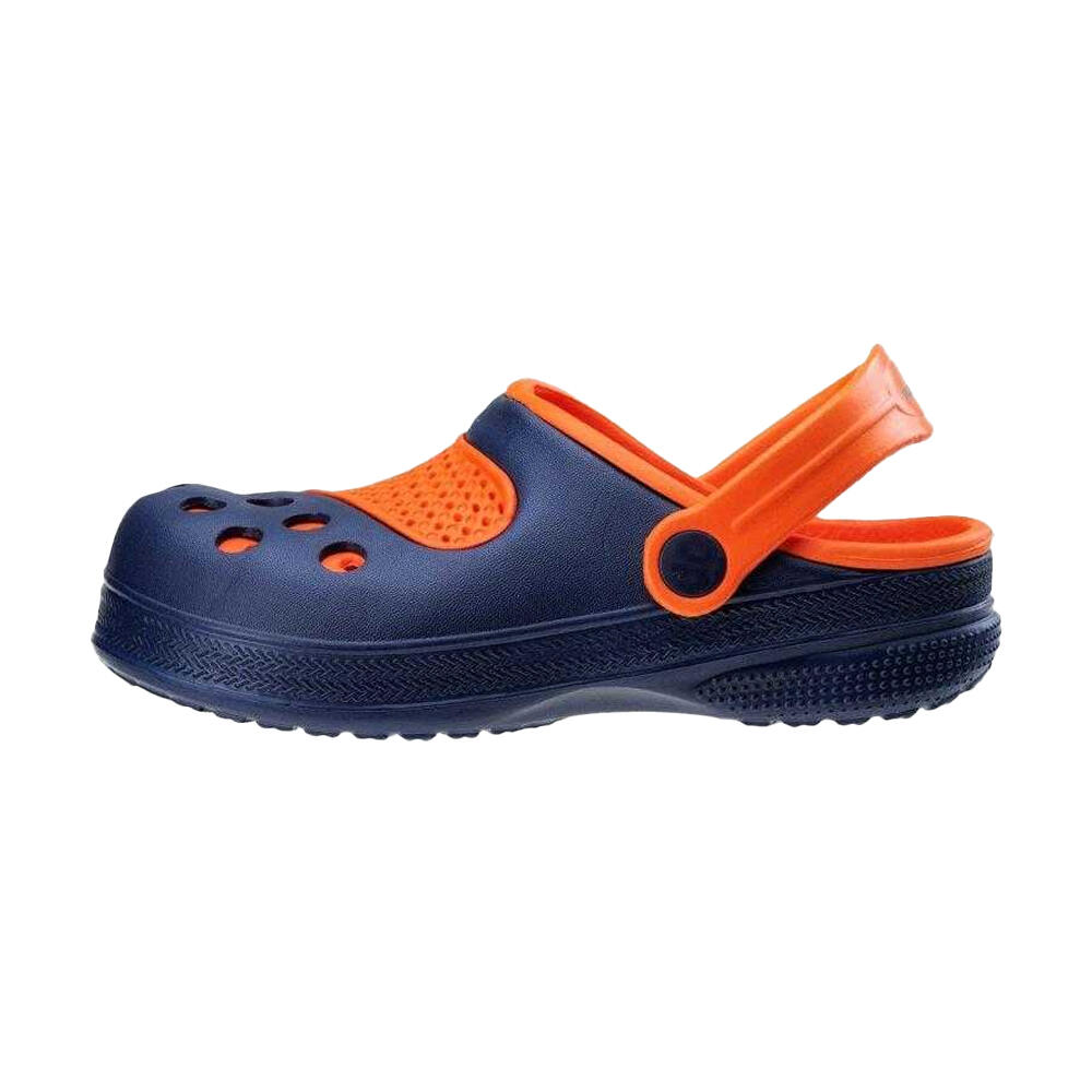 Zoccoli Blocchi Di ColoreBambini Martes Jermos Blu Navy Arancio 2/5