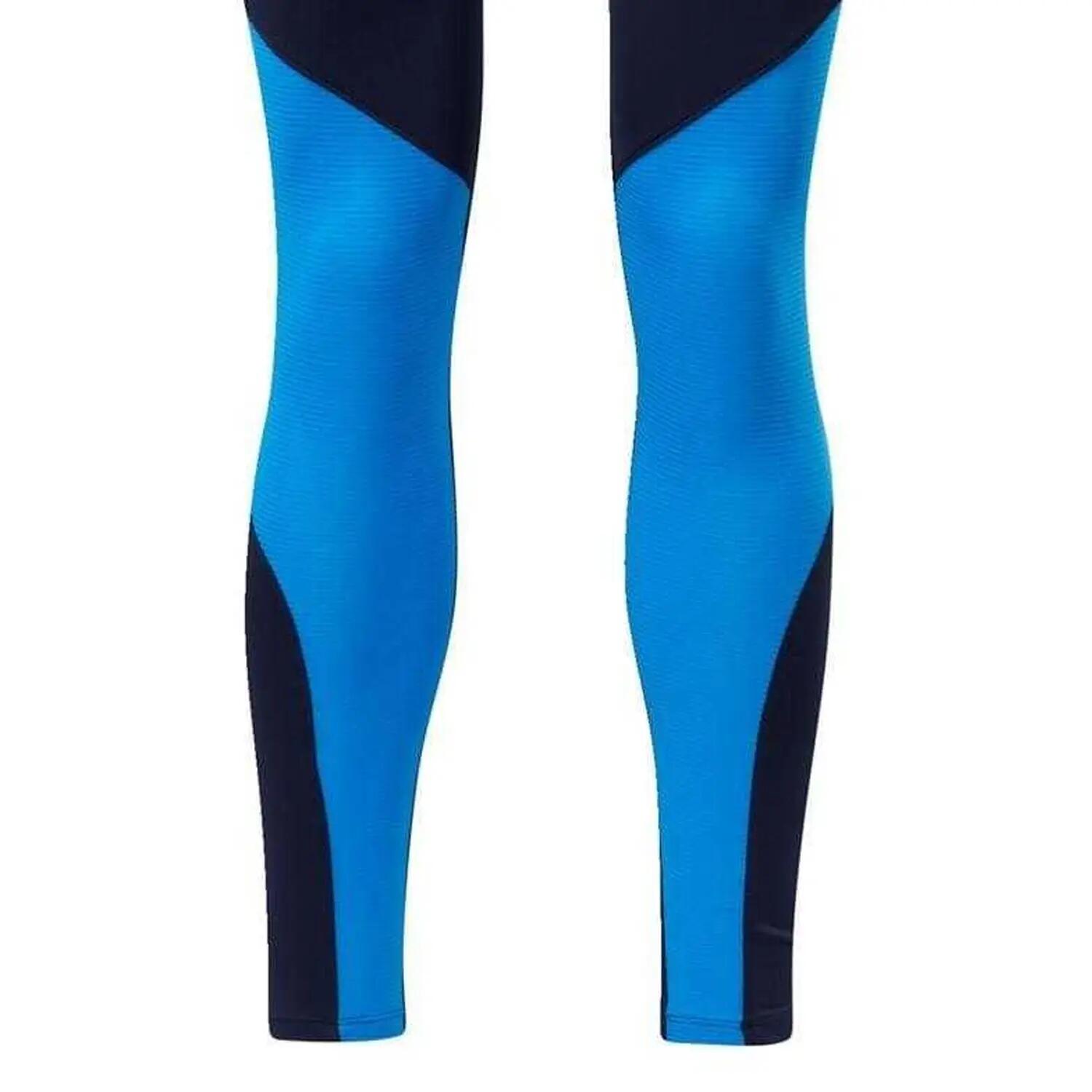 Womens/Ladies Lux Leggings (Vector Navy) 3/4