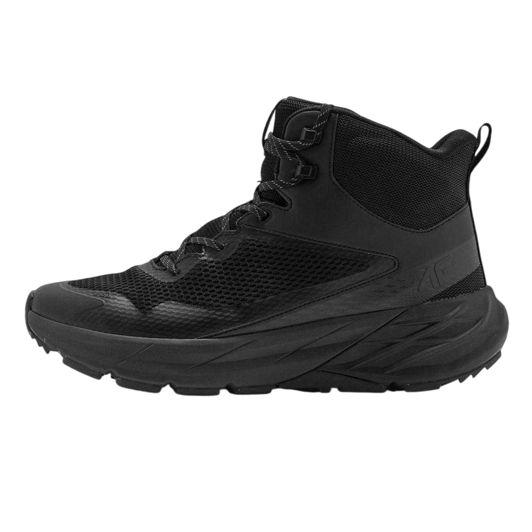"Speed" Logo Wanderstiefel für Herren Dreifaches Schwarz 2/3