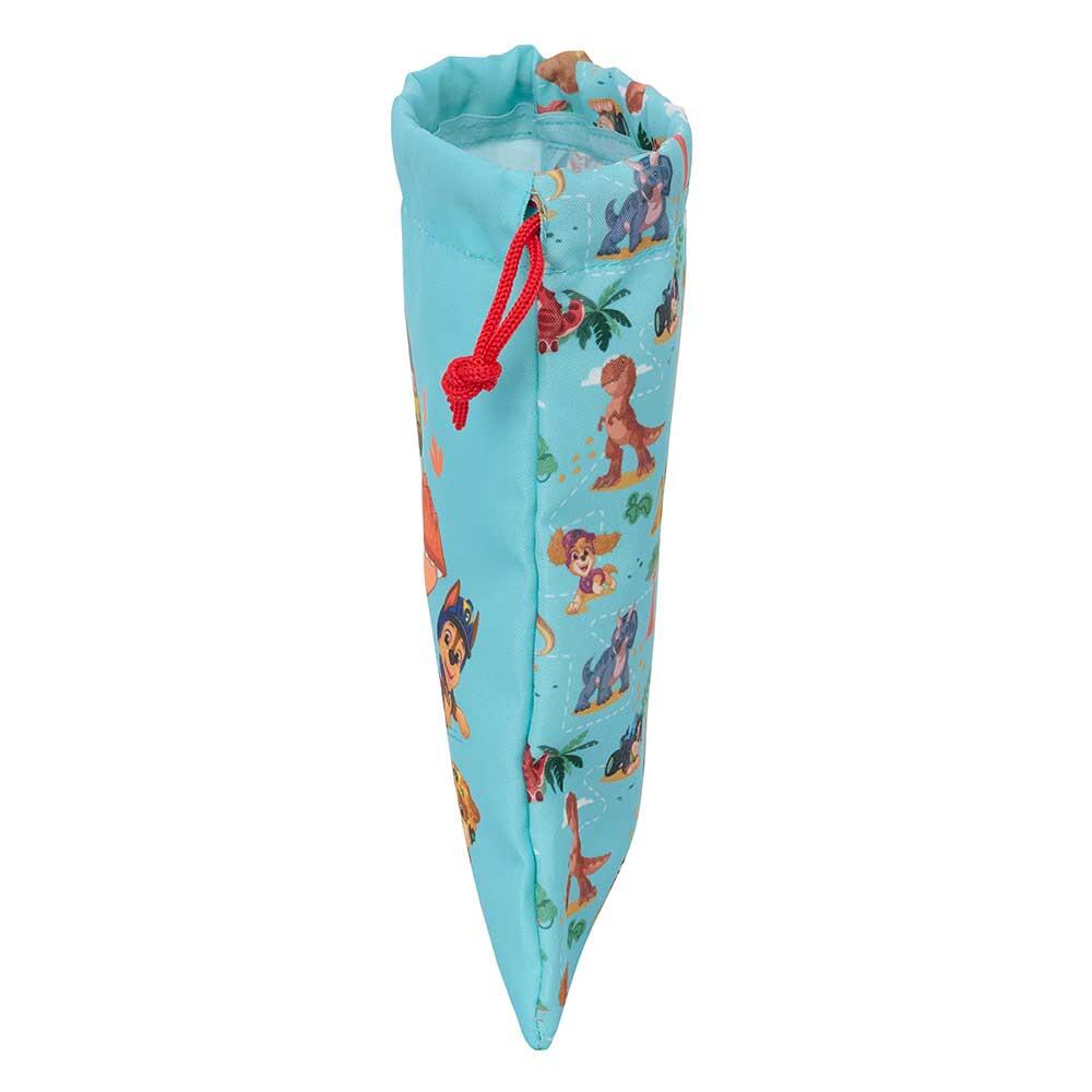 Saquito Merienda Infantil PAW Patrol Dino Rescue con Cordón Reutilizable Azul 3/3