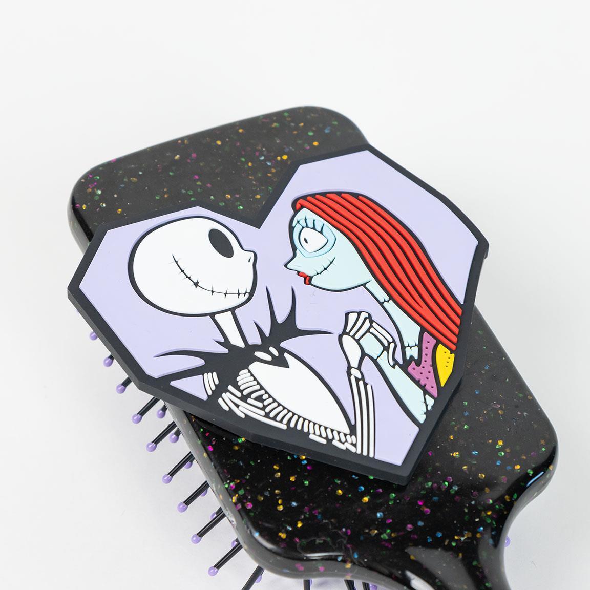 Brosse rectangulaire pour enfants L'Étrange Noël de Monsieur Jack, ABS noir 4/4