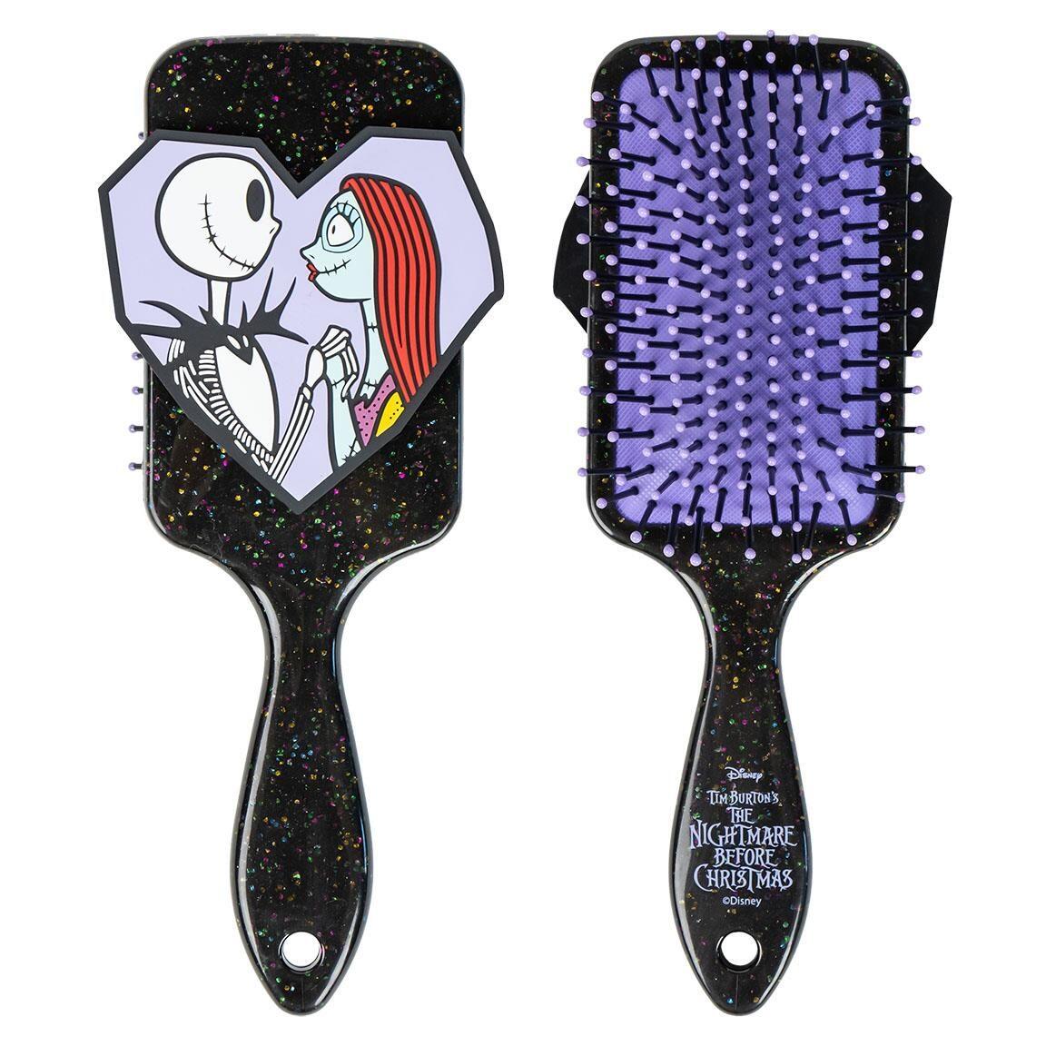 Brosse rectangulaire pour enfants L'Étrange Noël de Monsieur Jack, ABS noir 3/4