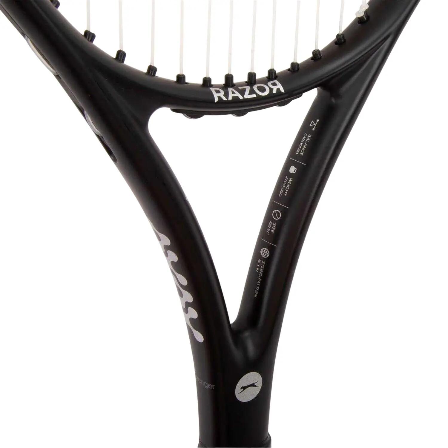 "Razor" Tennisschläger Damen und Herren Schwarz 2 2/3