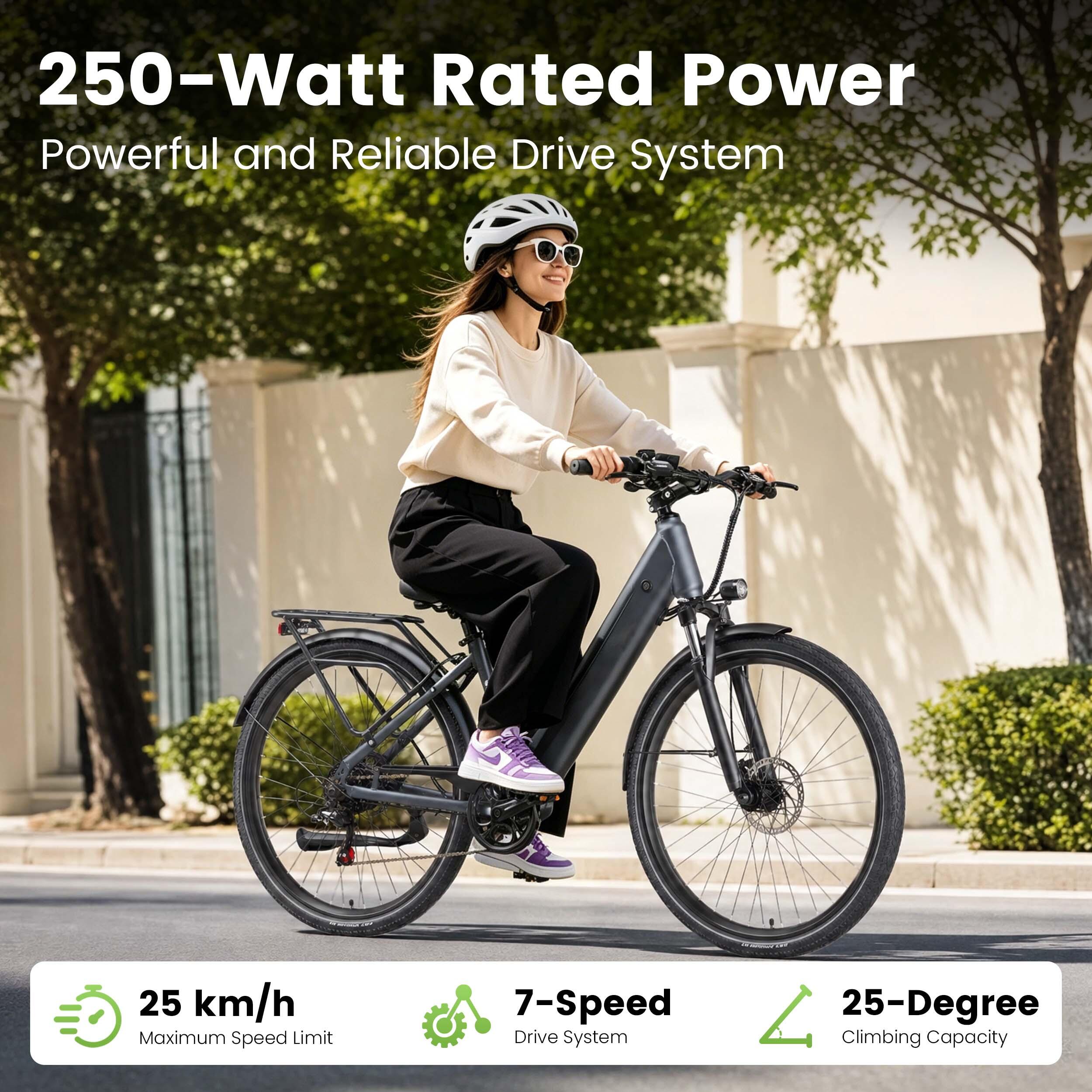 Maxtron Lira elektrische forenzenfiets met hydraulische schijfremmen 3/7