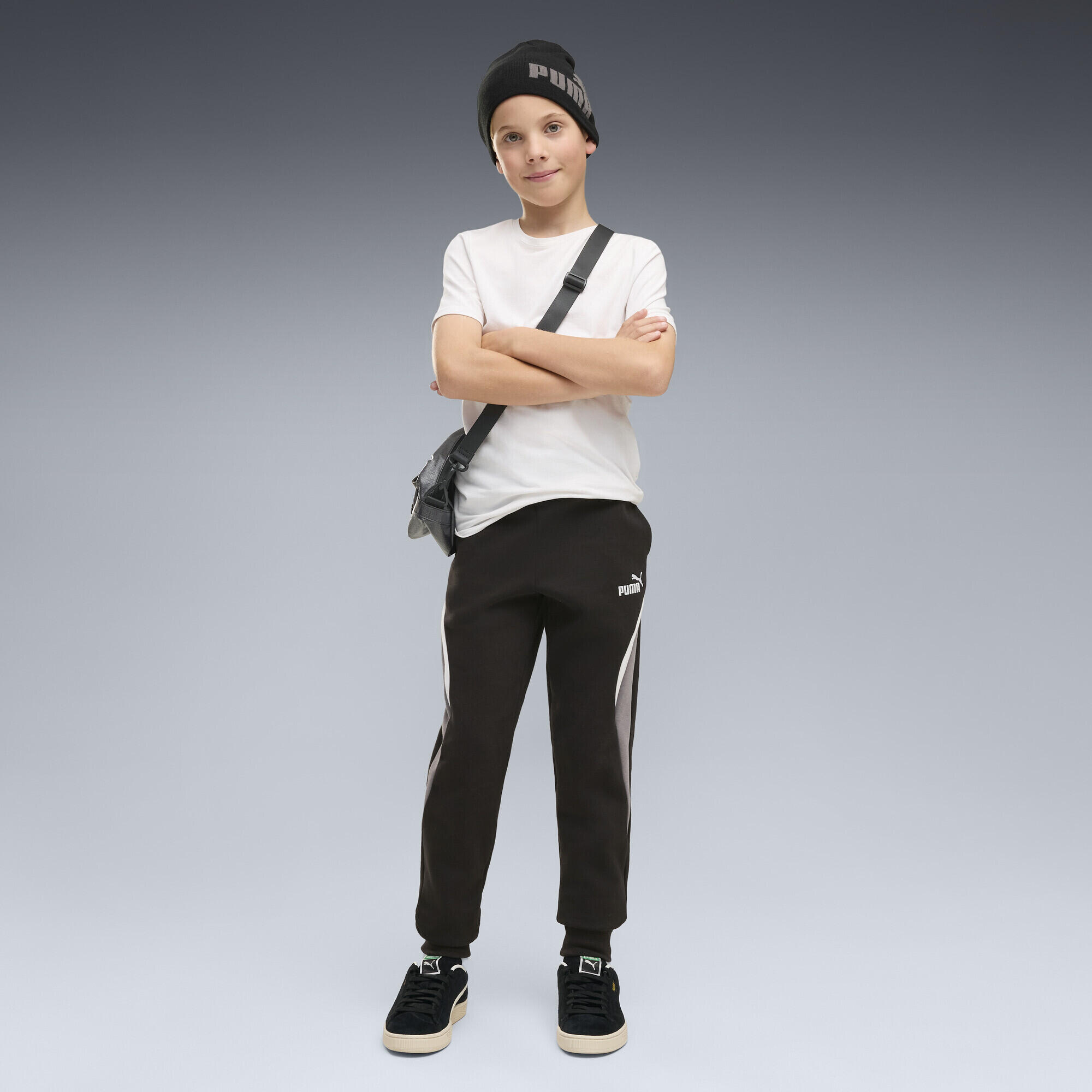 Essentials sweatpant met kleurvlakken voor jongeren PUMA 2/5