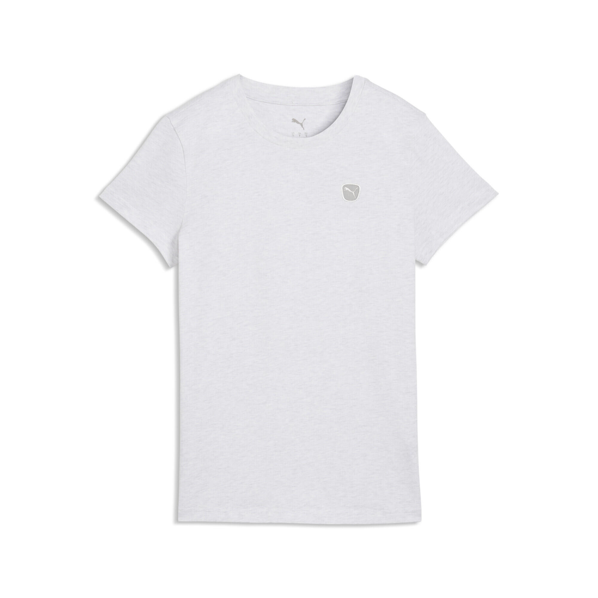 Tricou femei logo mic, Essentials Elevated, roz deschis PUMA
