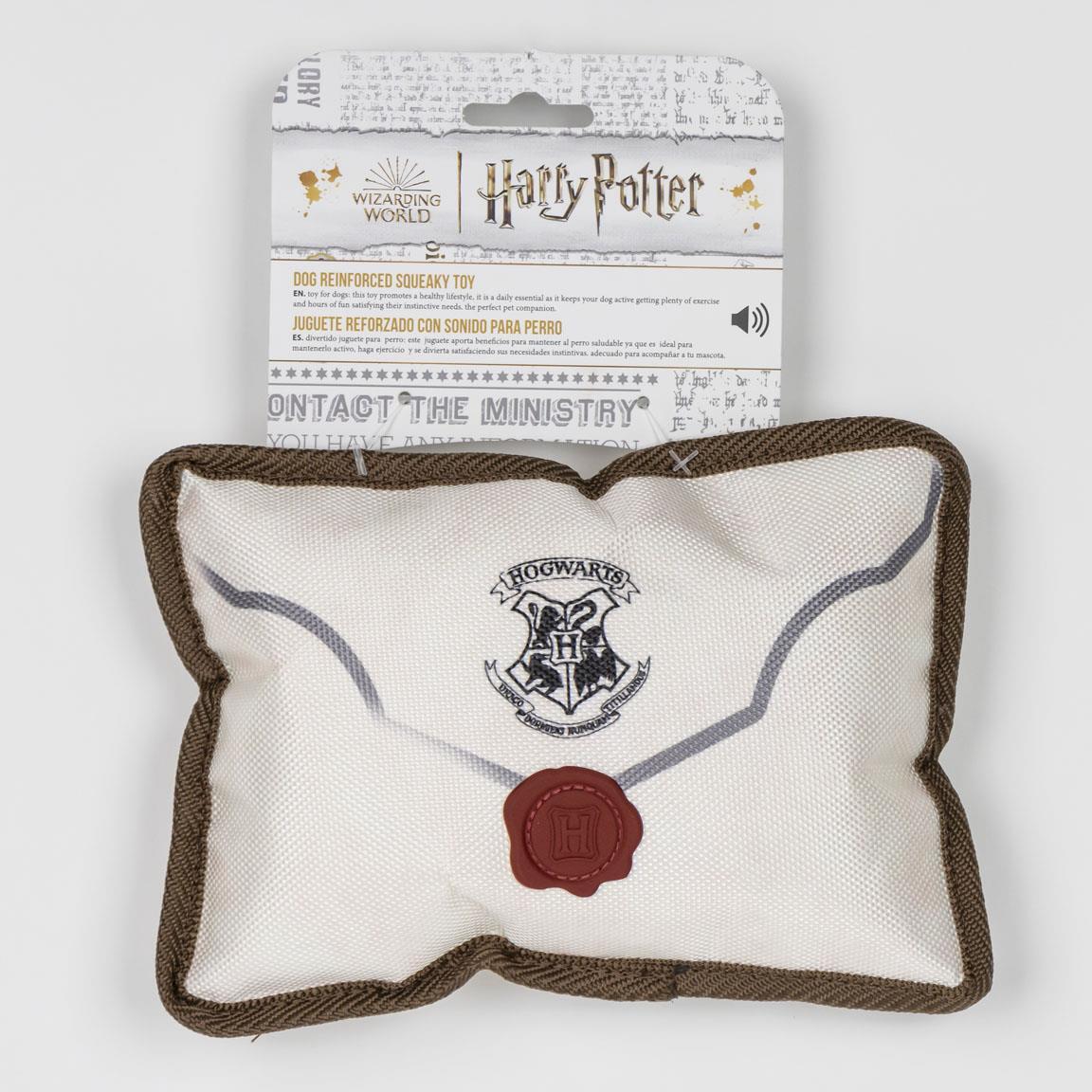 Juguete para Perro Harry Potter Hogwarts, Peluche de Poliéster con Sonido Beige 4/4