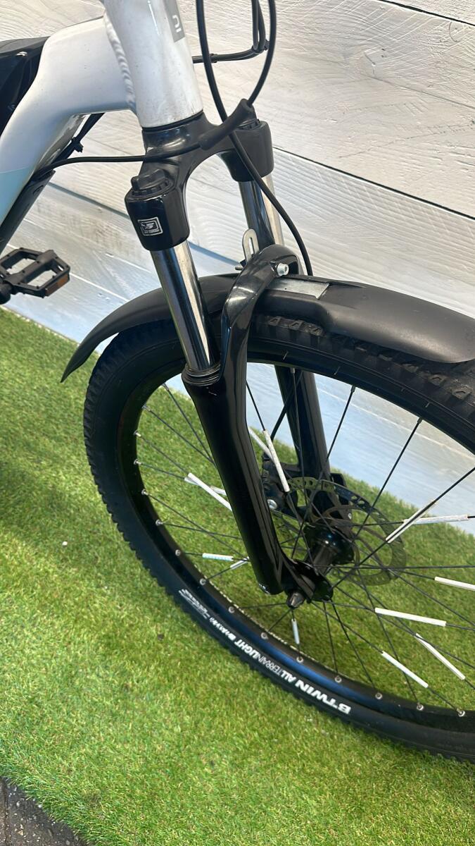 Btwin electric stadsfiets bike, wit 7/7