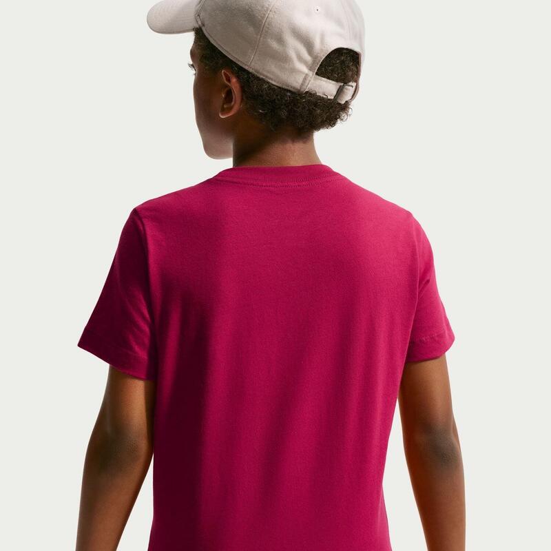 Tricou pentru copii Nike FCB U Nk Crest Tee
