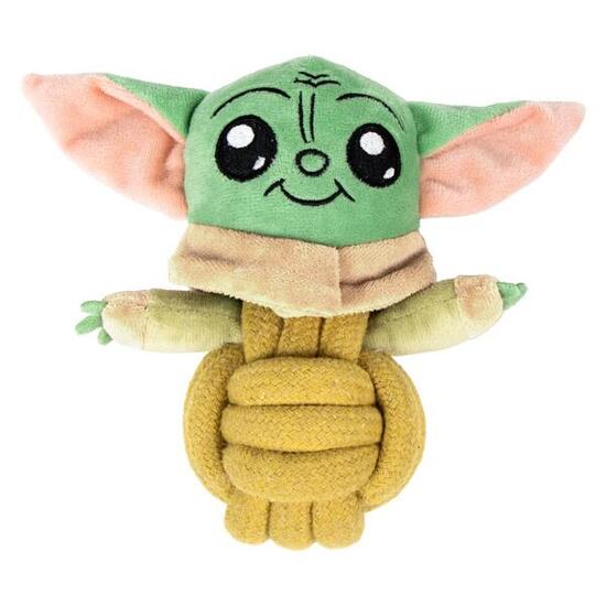 Grogu The Mandalorian Hundespielzeug, strapazierfähiges grünes Seil