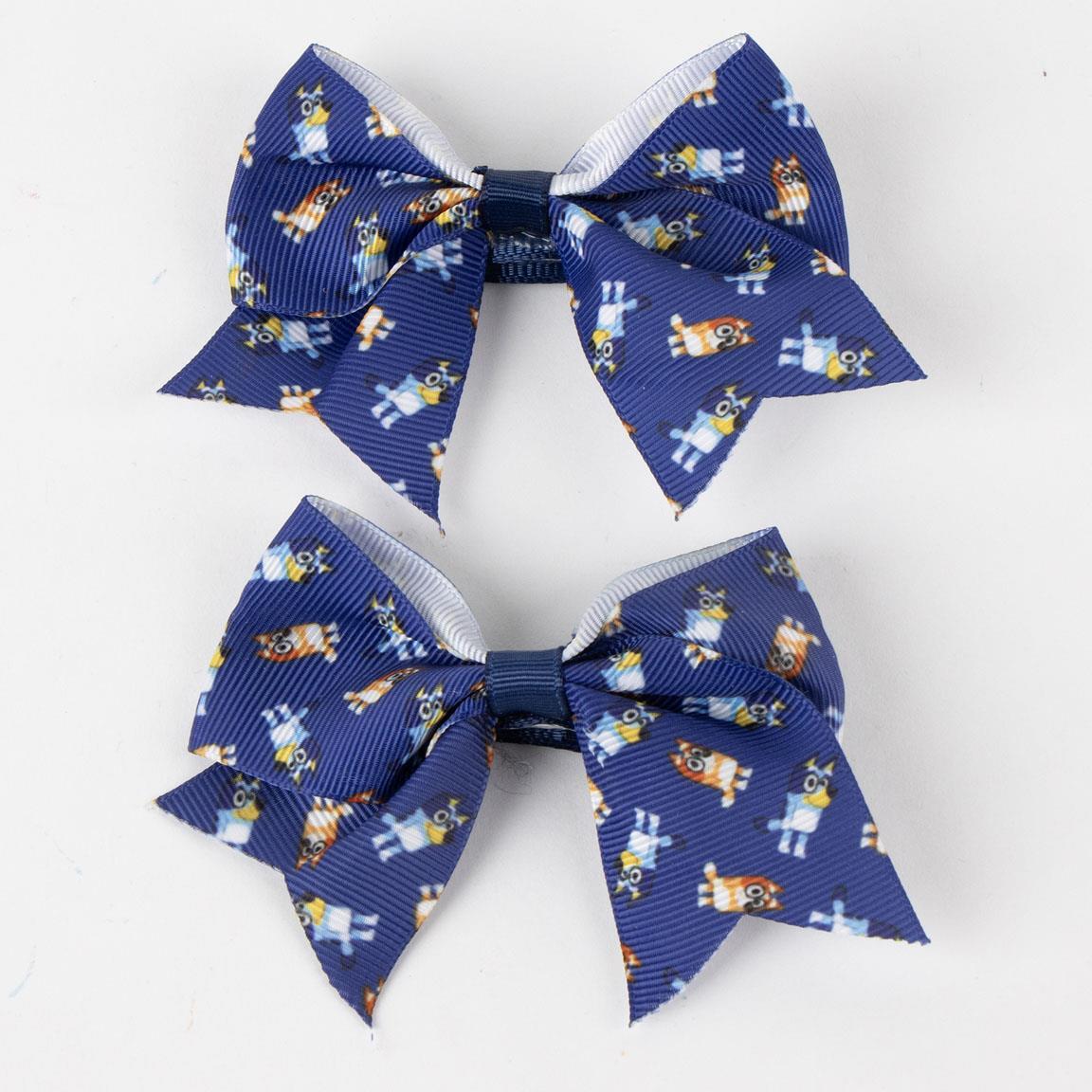 Ensemble de pinces à cheveux Bluey pour enfants, en tissu multicolore 6/7