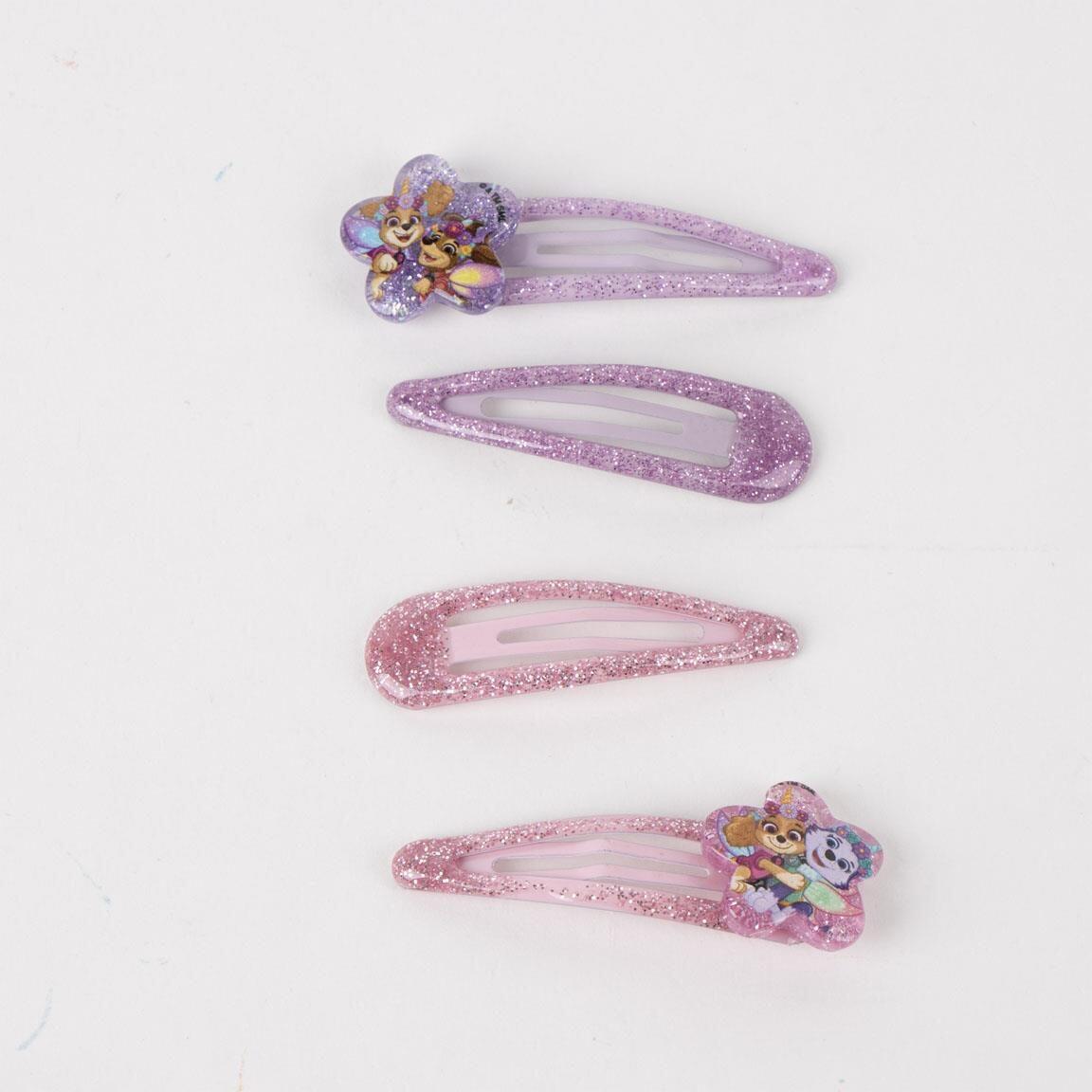 Ensemble d'accessoires pour cheveux Pat' Patrouille pour enfants avec 4/6