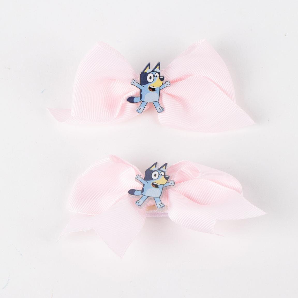 Ensemble de pinces à cheveux Bluey pour enfants, en tissu multicolore 5/7