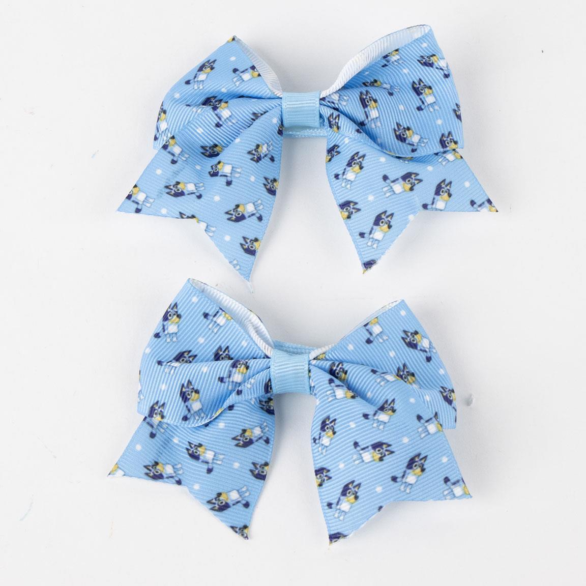 Ensemble de pinces à cheveux Bluey pour enfants, en tissu multicolore 4/7