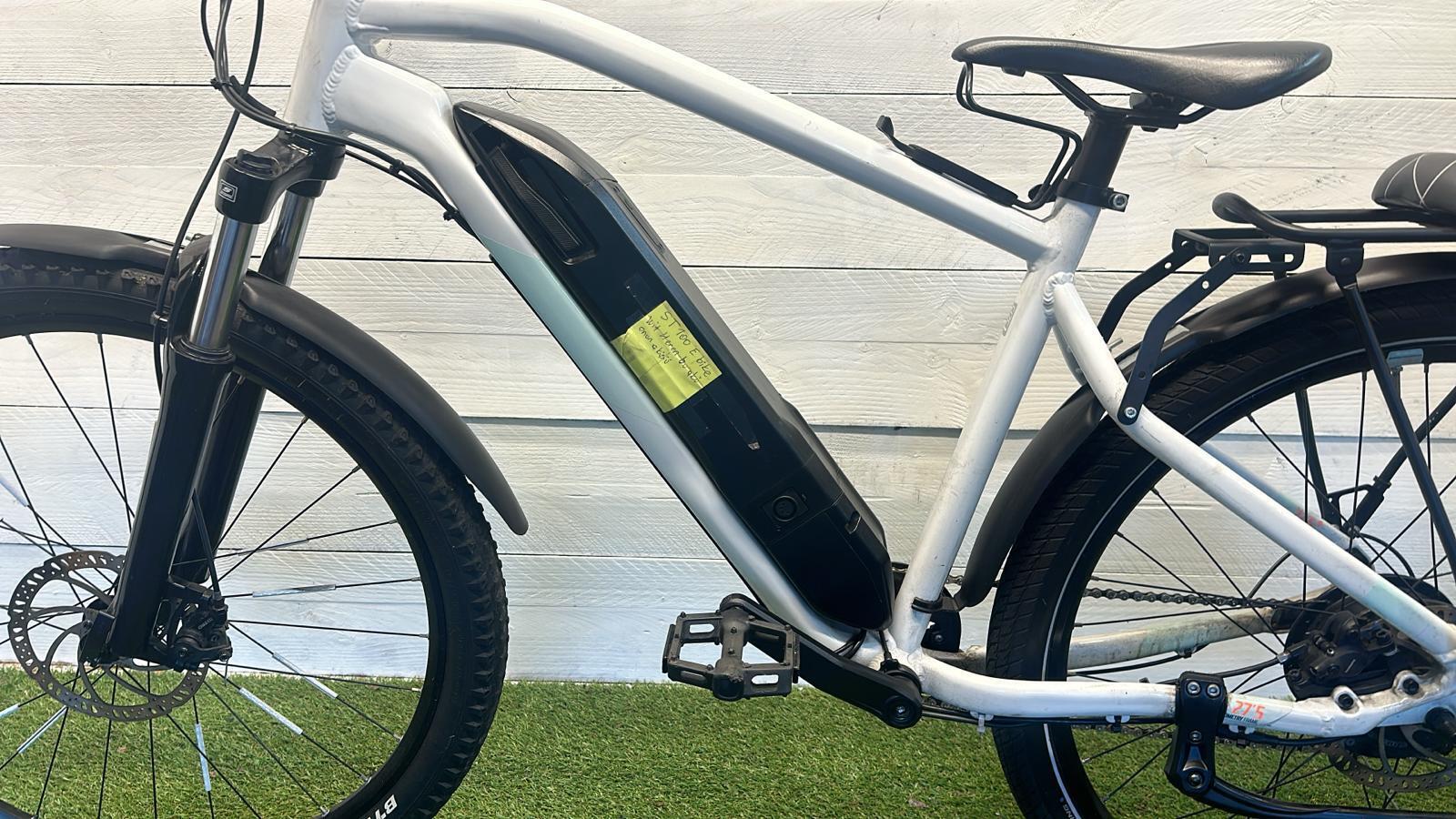 Btwin electric stadsfiets bike, wit 4/7