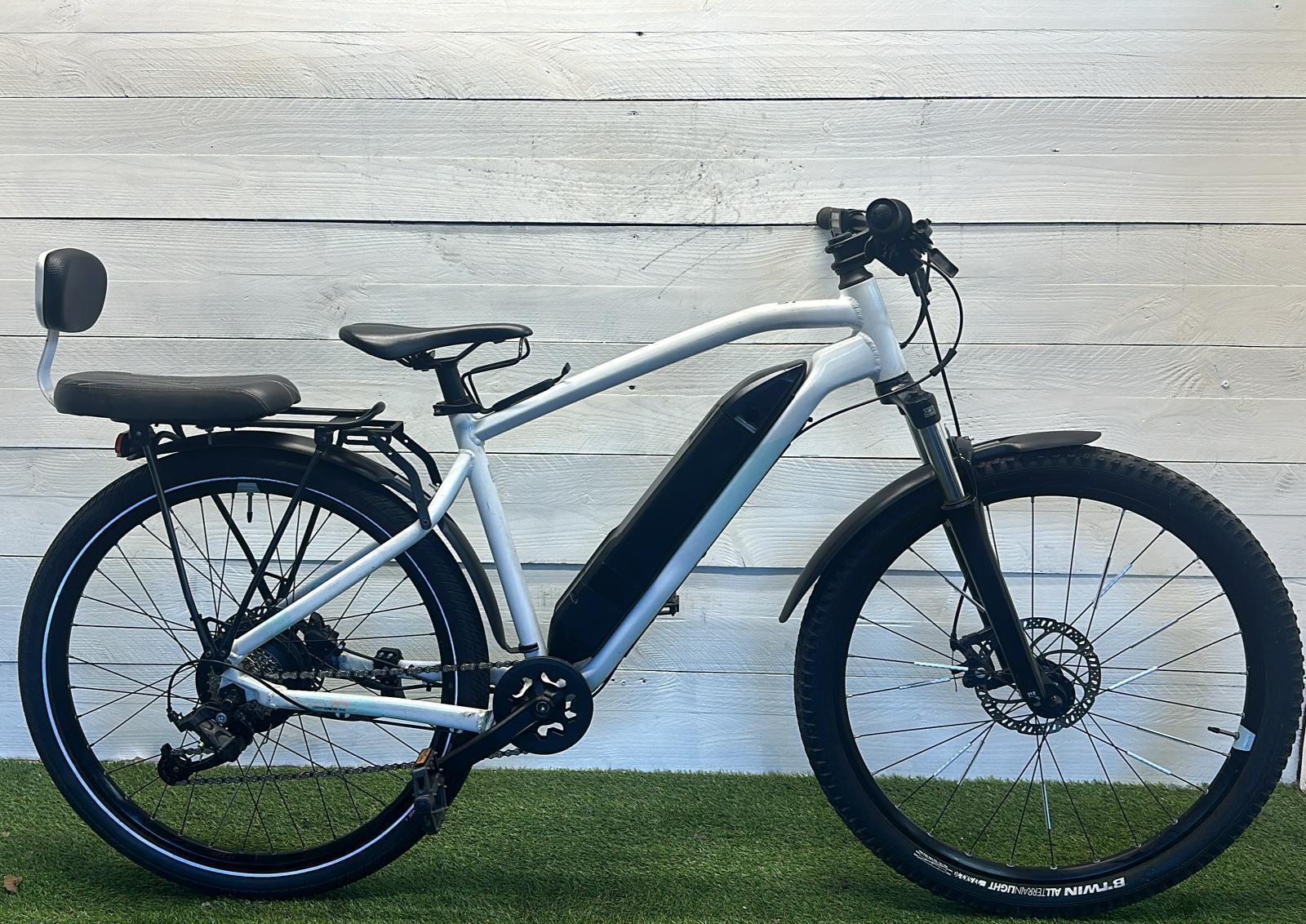 Btwin electric stadsfiets bike, wit 3/7