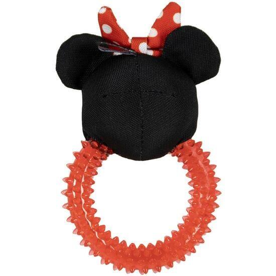 Jouet à mâcher pour chien Minnie Mouse, anneau en caoutchouc à picots et 2/7